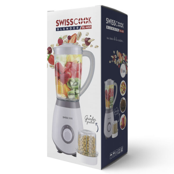 Blender 1,5 Litre BL-4021 Swisscook – Image 2