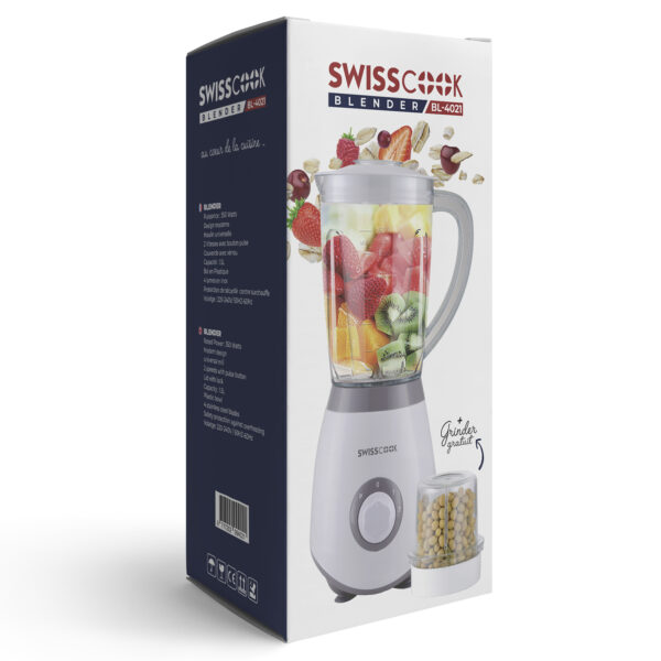Blender 1,5 Litre BL-4021 Swisscook – Image 3
