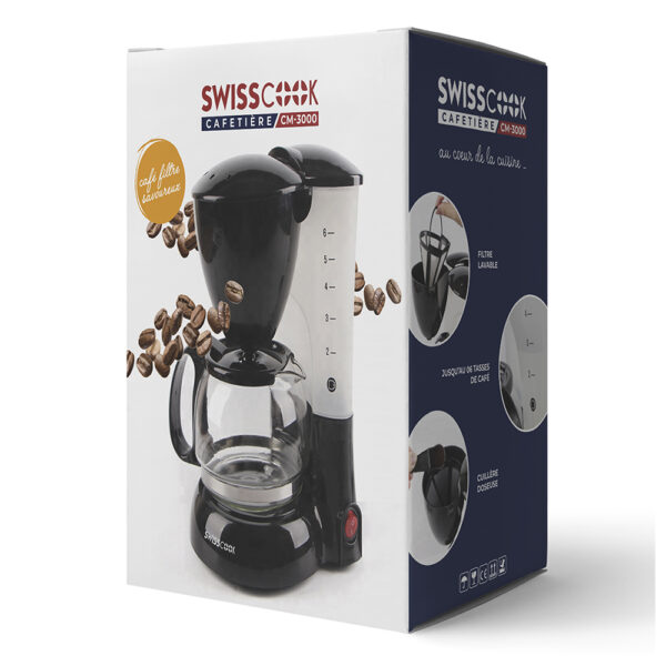 Machine à café Filtre CM-3000 Swisscook – Image 4