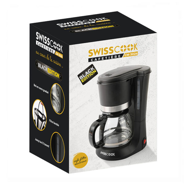 Machine à café filtre CM-3024 Swisscook – Image 2