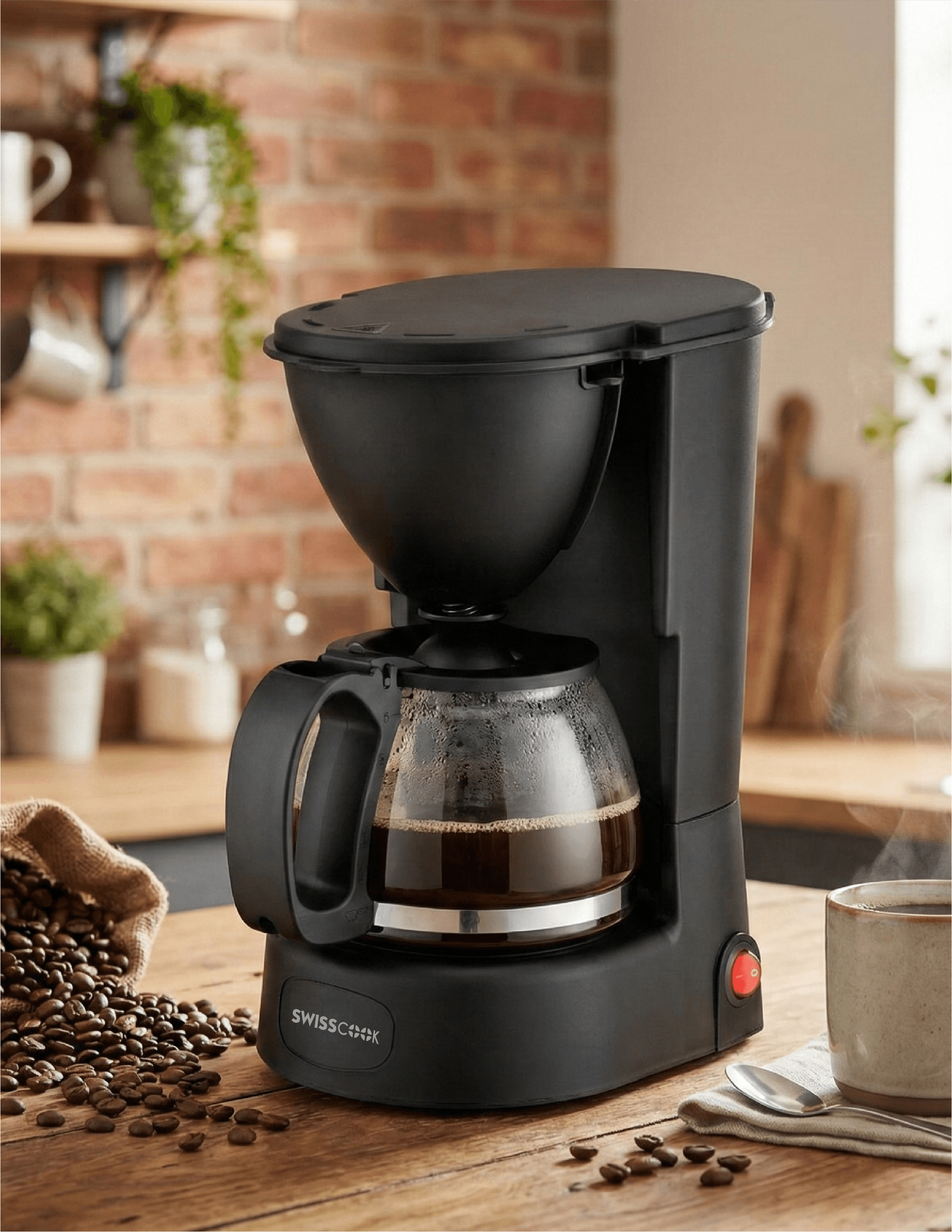 Machine à café filtre CM-3123 Swisscook – Image 2