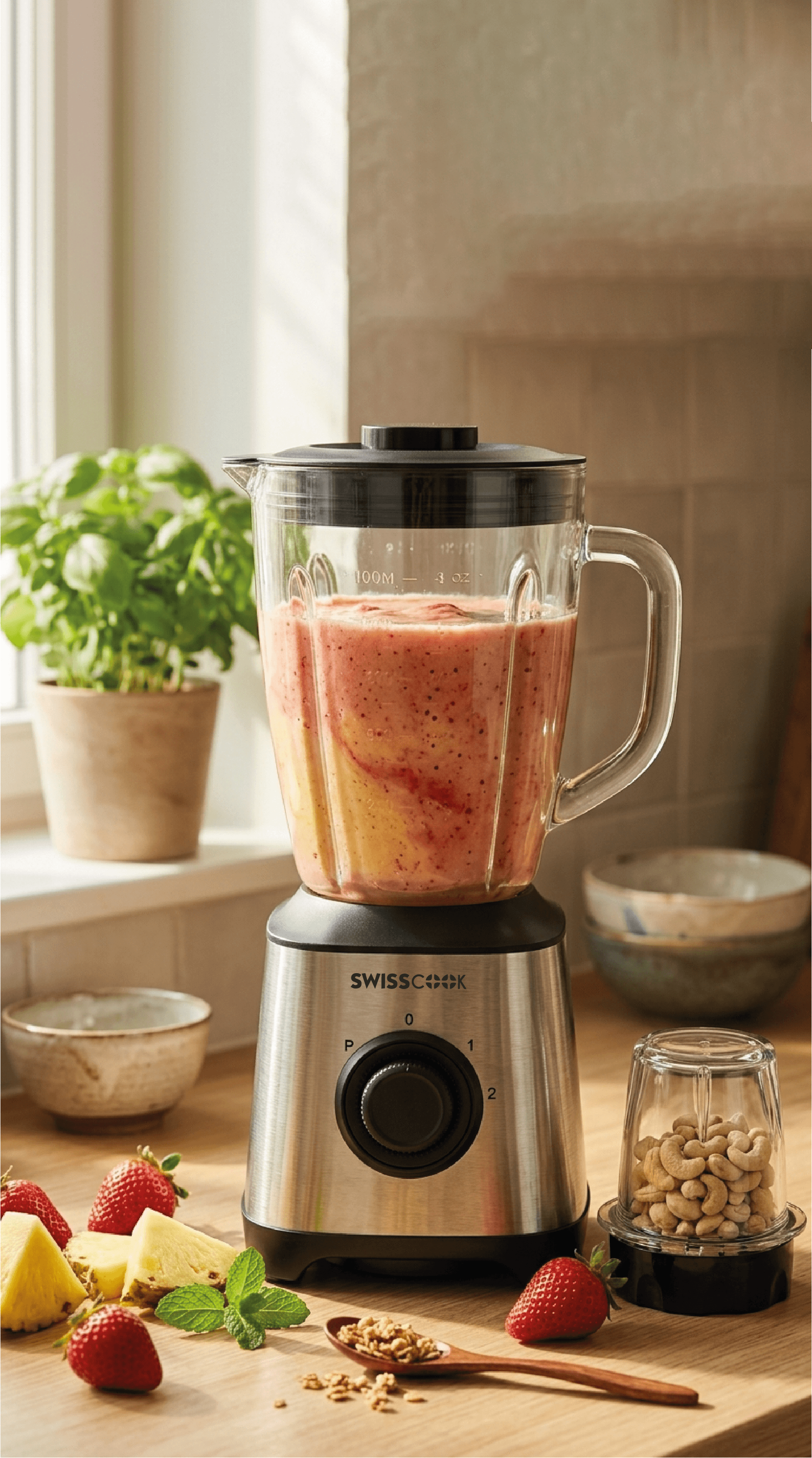 Blender 1,5 Litre BL-4090 Swisscook – Image 2